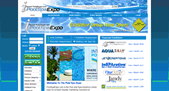 Desktop Screenshot of poolspaexpo.internettradeshows.com